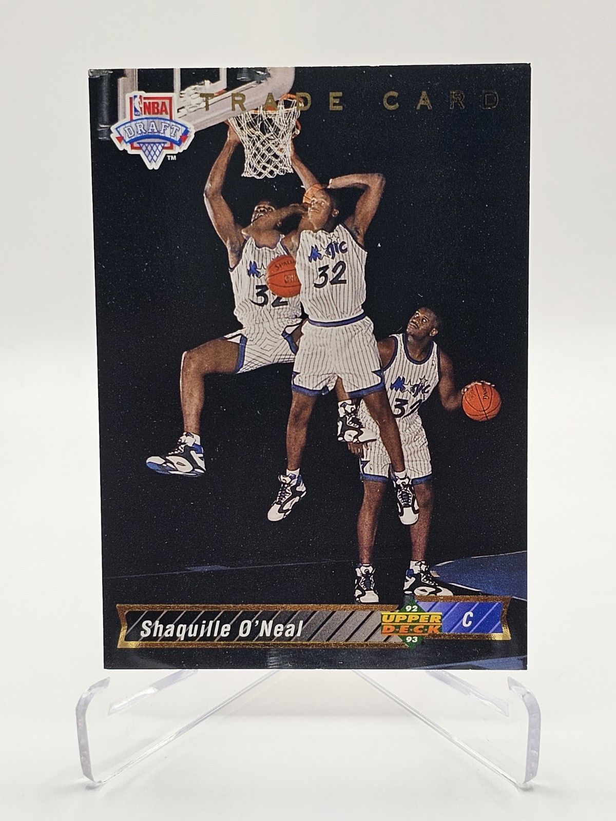 1992-93 Upper Deck #1B Shaquille O'Neal TRADE RC