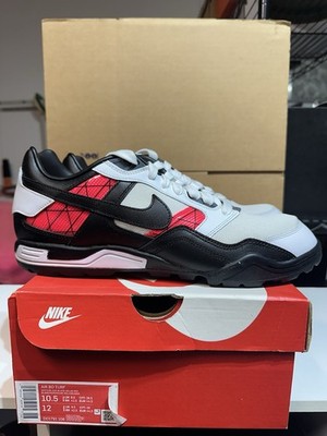 size 10.5 Nike Air Bo Jackson Turf White Solar Red Black Shoes DO1791-106 