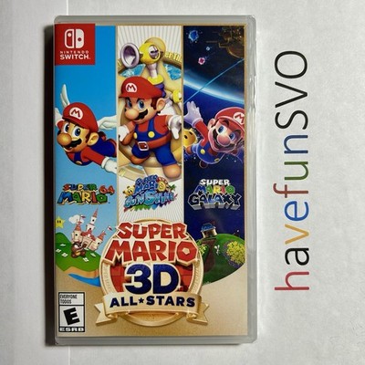 Super Mario 3D All-Stars - Nintendo Switch Factory Sealed Physical Media Game