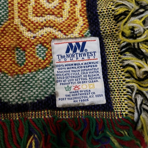 Vintage The Northwest Company Rugrats Tapestry Throw Blanket 59x41 - Picture 13 of 13