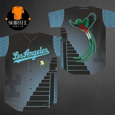 Dodgers Guatemalan Heritage Night 2025 Baseball Jersey