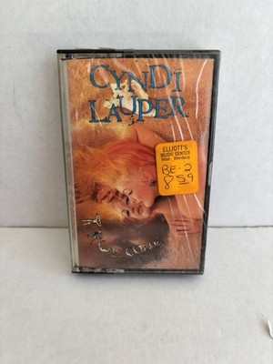 Cyndi Lauper True Colors  86 Cassette Free Shipping Factory Seal Partially Open