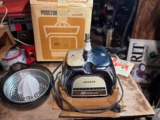 1972 Proctor Silex JUICIT Automatic Citrus Juicer Chrome 85101 TESTED Vtg