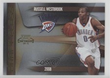 2009-10 Playoff Contenders Draft Class Gold 27/100 Russell Westbrook #19 h8k