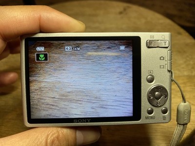 SONY Cyber-Shot DSC-W330 Digital Camera Silver 14.1MP TESTED