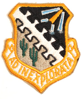 LK9416: USAF Flight Test Center Ärmelabzeichen