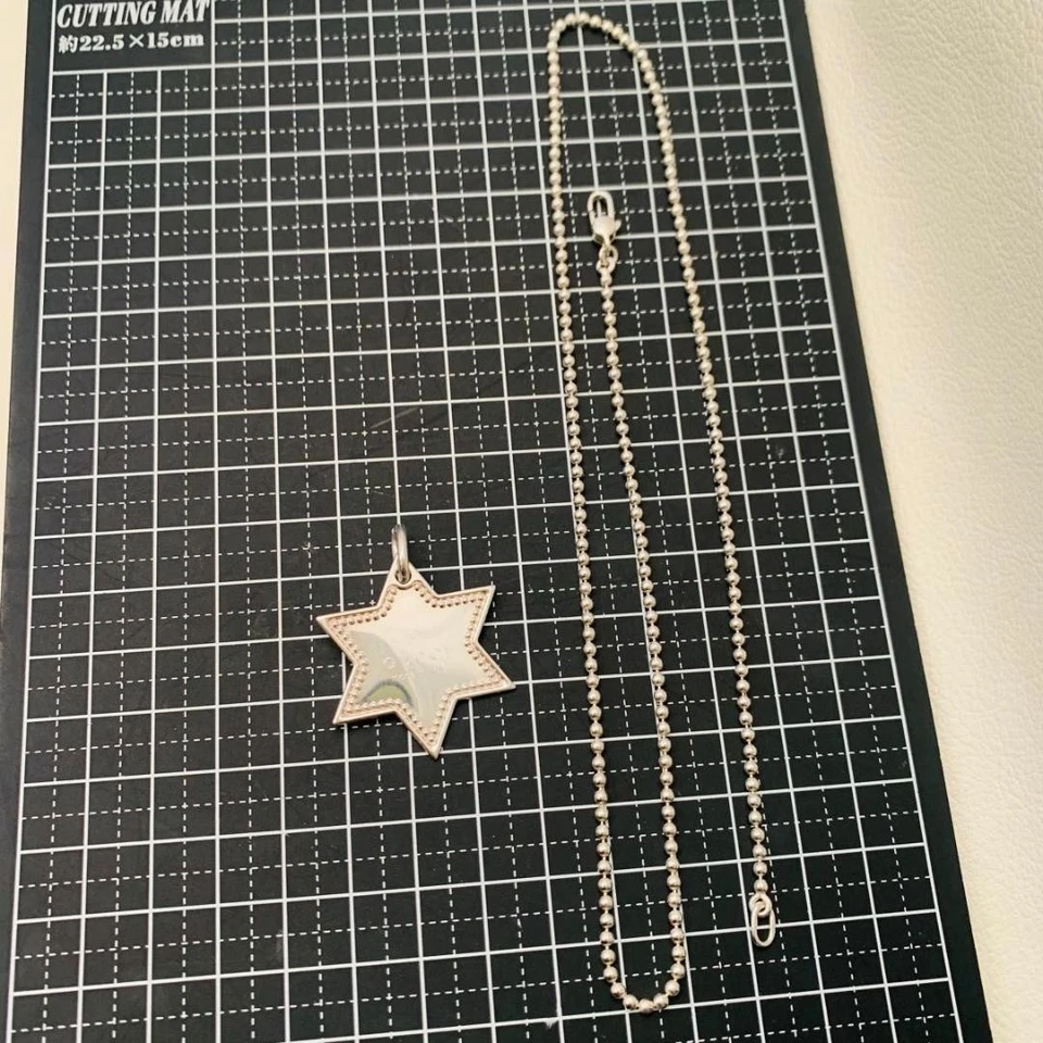 GUCCI Collana Ciondolo Stella Argento 925 Accessorio Donna Autentico - Immagine 4 di 4