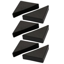 6pcs 55mmx55mm Plastic Table Desk Corner Guard Protector Fit for 15mm Thickness
