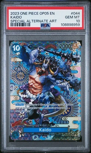 PSA 10 KAIDO (OP04-044)(SP) AWAKENING OF THE NEW ERA (OP05) One Piece Card Game
