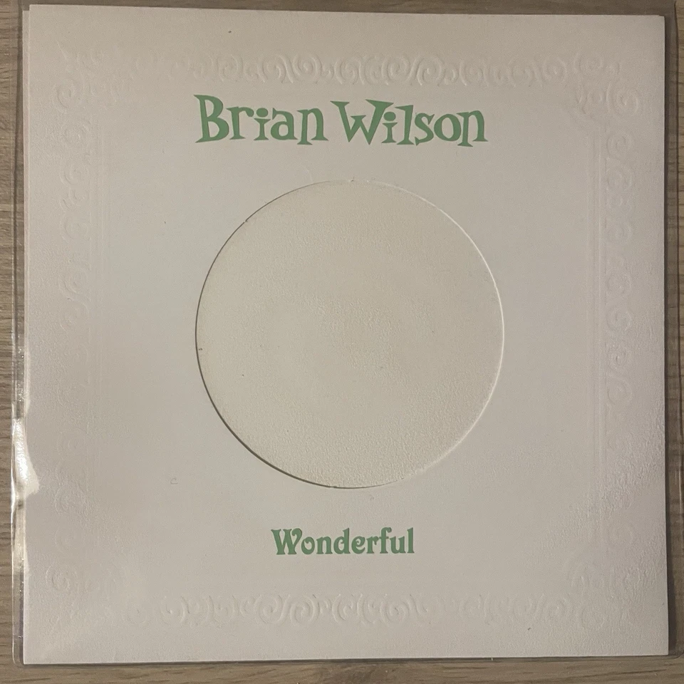 Brian Wilson Smile Beach Boys Wonderful Wind Chimes Green Vinyl 7" 45RPM NEW - Image 4 of 4