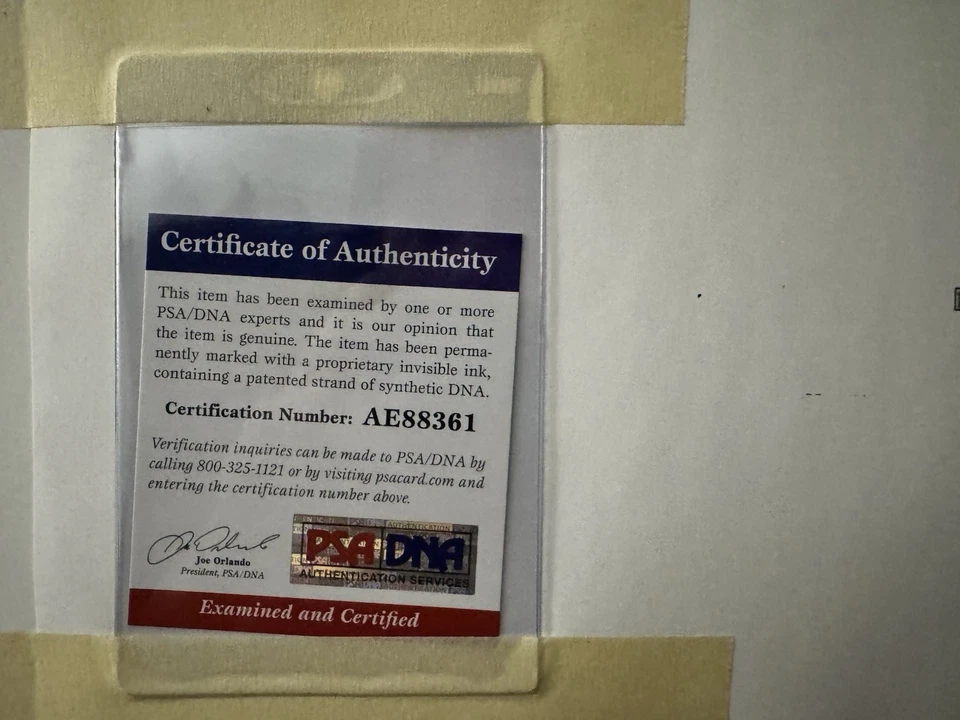 Dave Winfield Autographed Envelope - PSA COA, HOF Inductee, Padres & Yankees - Image 3 of 4