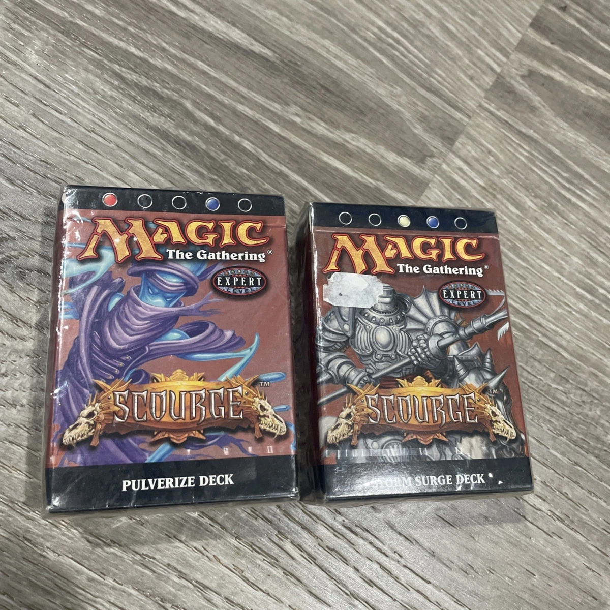 未開封 MTG Scourge スカージ 2パックセット Magic: The Gathering Scourge Sealed Collectible Card Game Packs