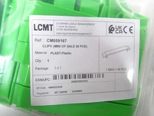 Legrand Cablofil Steel Wire Cable Tray Plastic Identification Tag Green CM559167