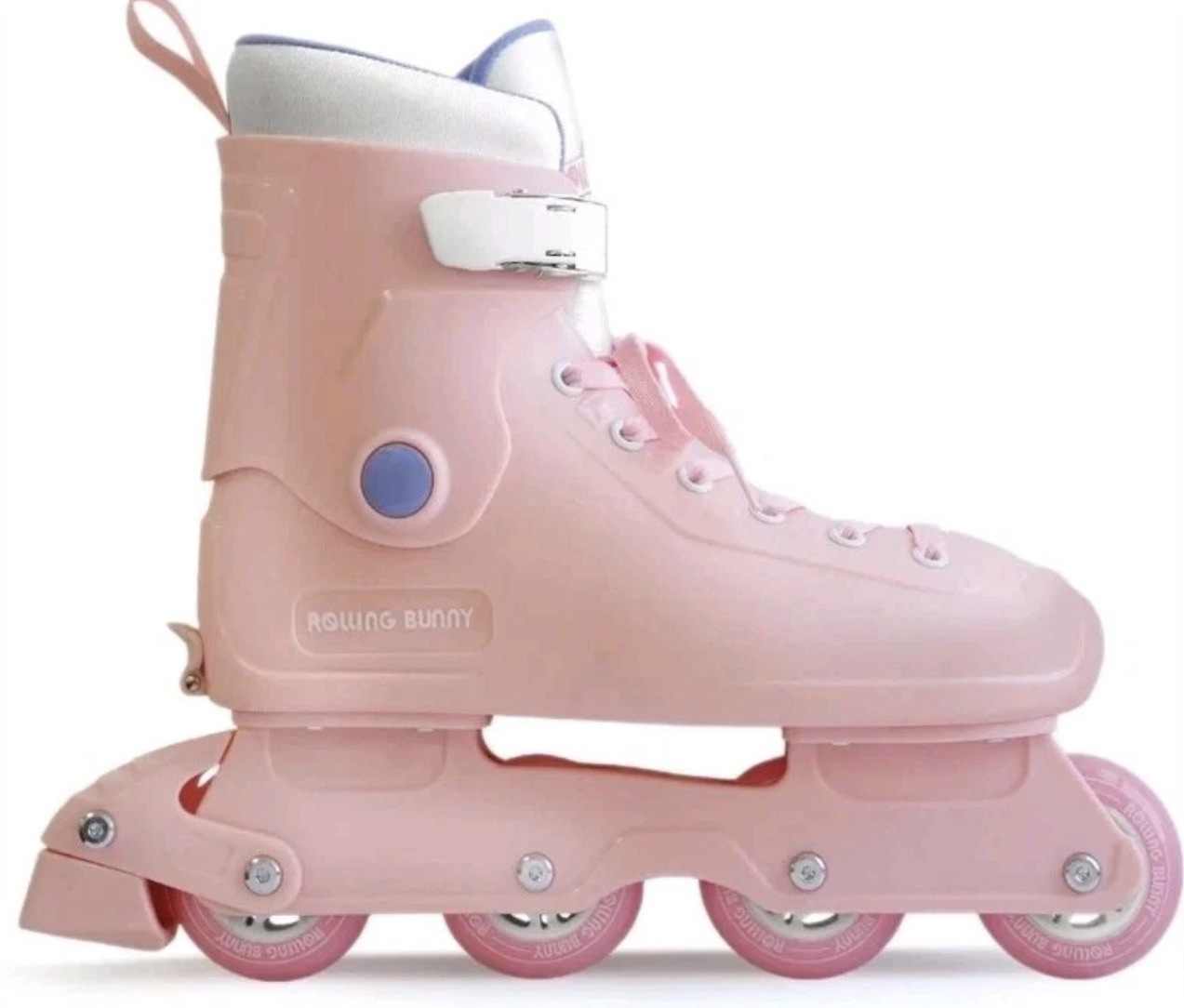 Women Pink Adjustable Size L 4-7 Roller Blades New