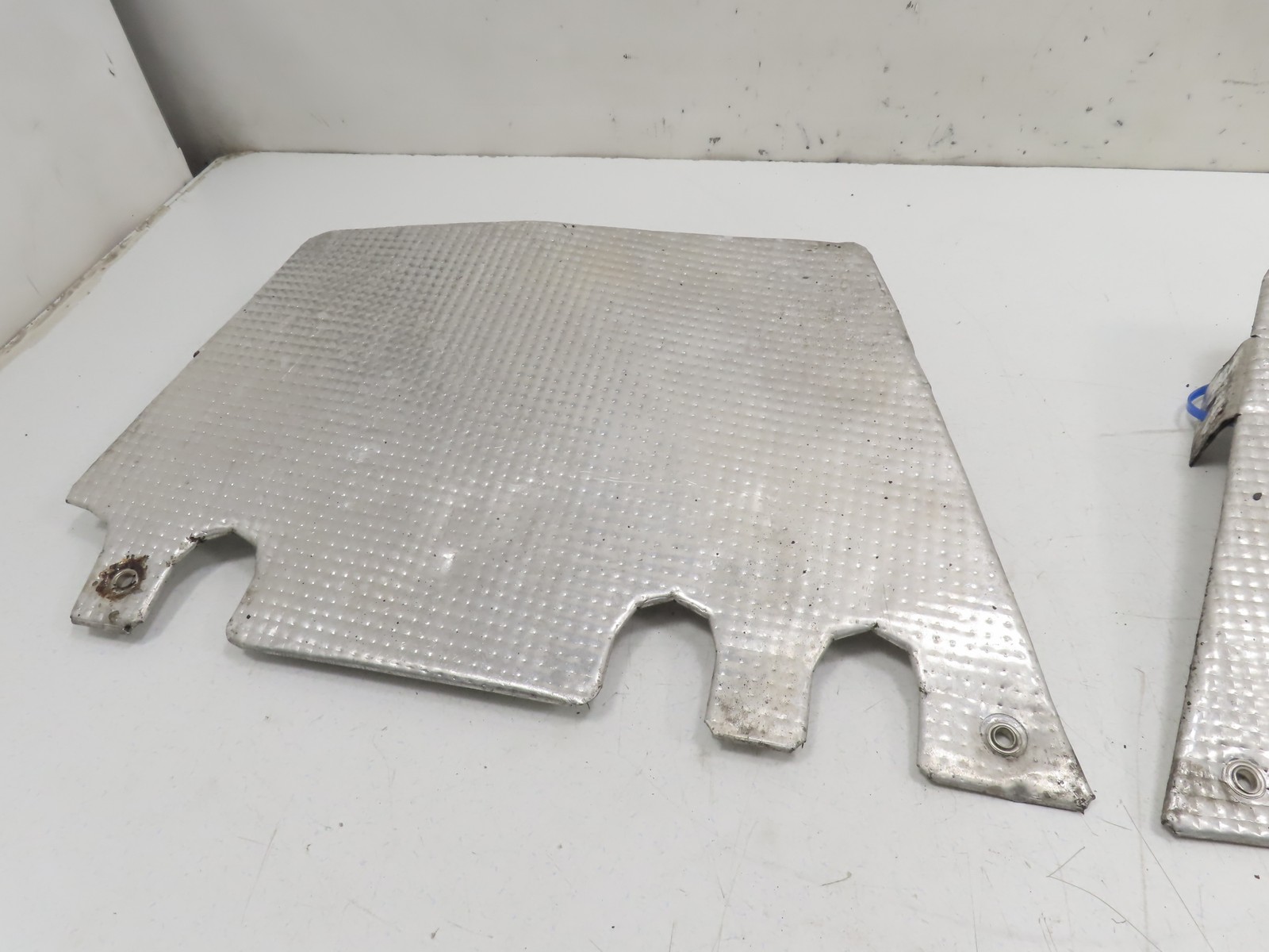 06 Lamborghini Gallardo #1310 Heat Shield Pair, Engine Bay Panel Exhaust RH LH