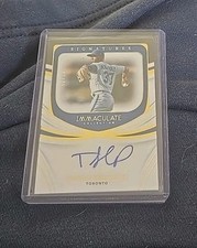 2022 Immaculate Immaculate Signatures Teoscar Hernandez autograph auto 7/25 JAYS