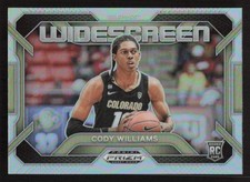 2024 Panini Prizm Draft Picks Cody Williams Widescreen Prizms Silver #10 Card