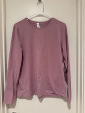 NICE! Lululemon LARGE Purple/Pink (Somewhere In Between) Long Sleeve Shirt