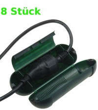 8 x Safety Box Schuko Plug Green Safety Box Schuko Plug Green Safe