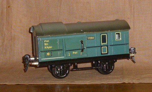 Märklin Packwagen-17260-Pista 0-16,5cm-Estado 2-3 | Condition: Gebraucht
