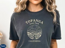 Topanga Shirt Travel Gift for California Trip Lover Souvenir Tee