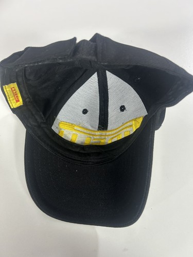 ADULT ADJUSTABLE PIRELLI BLACK COTTON BASEBALL CAP - Foto 5 di 6