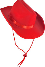 Cowboy Felt Western Hat, 22" Circumference Dress up Costume Clothes for Kids, Pr