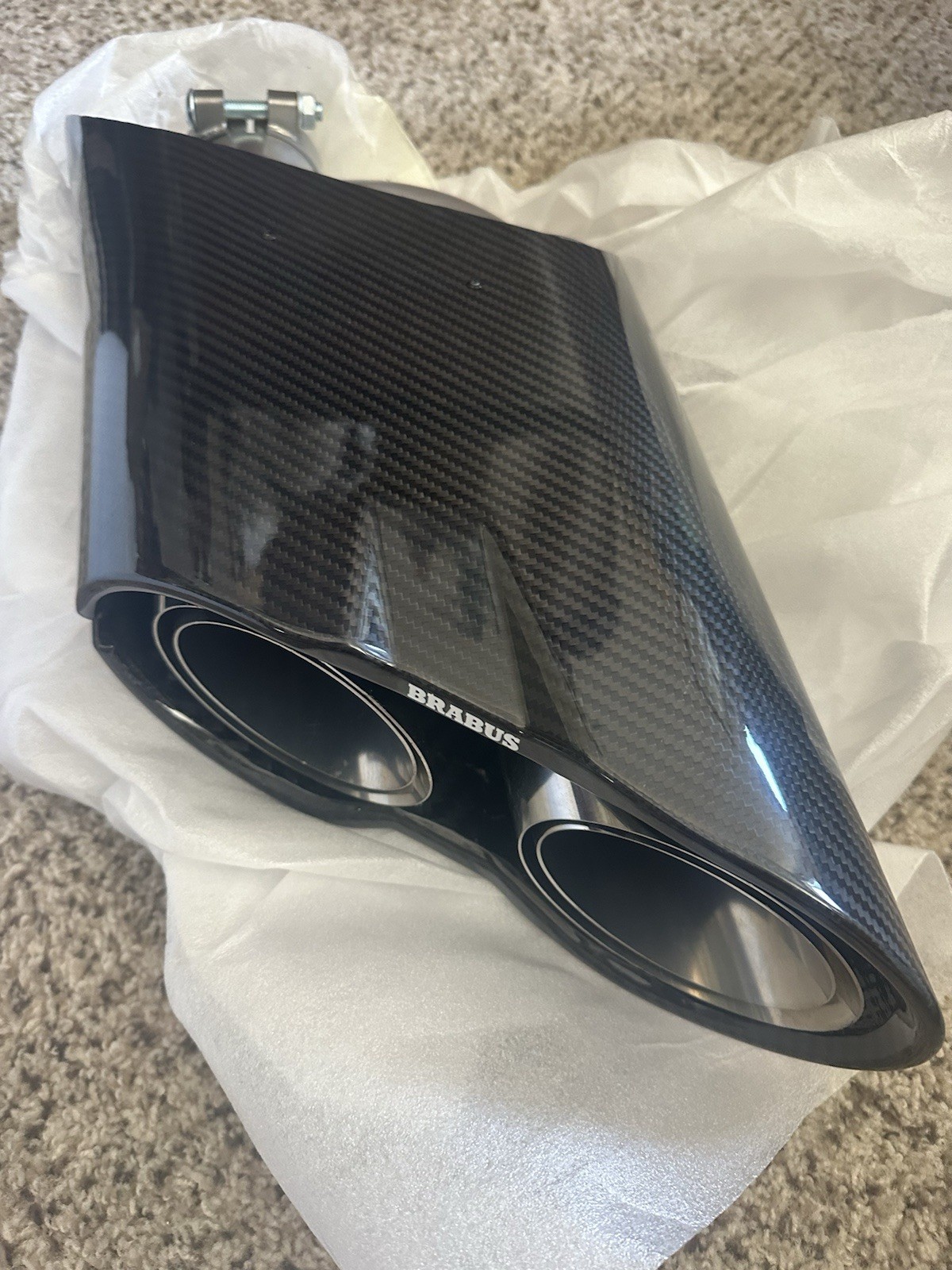 BRABUS Look EXHAUST TIPS๐๐ Mercedes S Class , c , E G Wagon & More custom