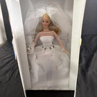 Vintage Mattel Barbie Blushing Bride 1999 New In Box Blonde Wedding Dress #26074
