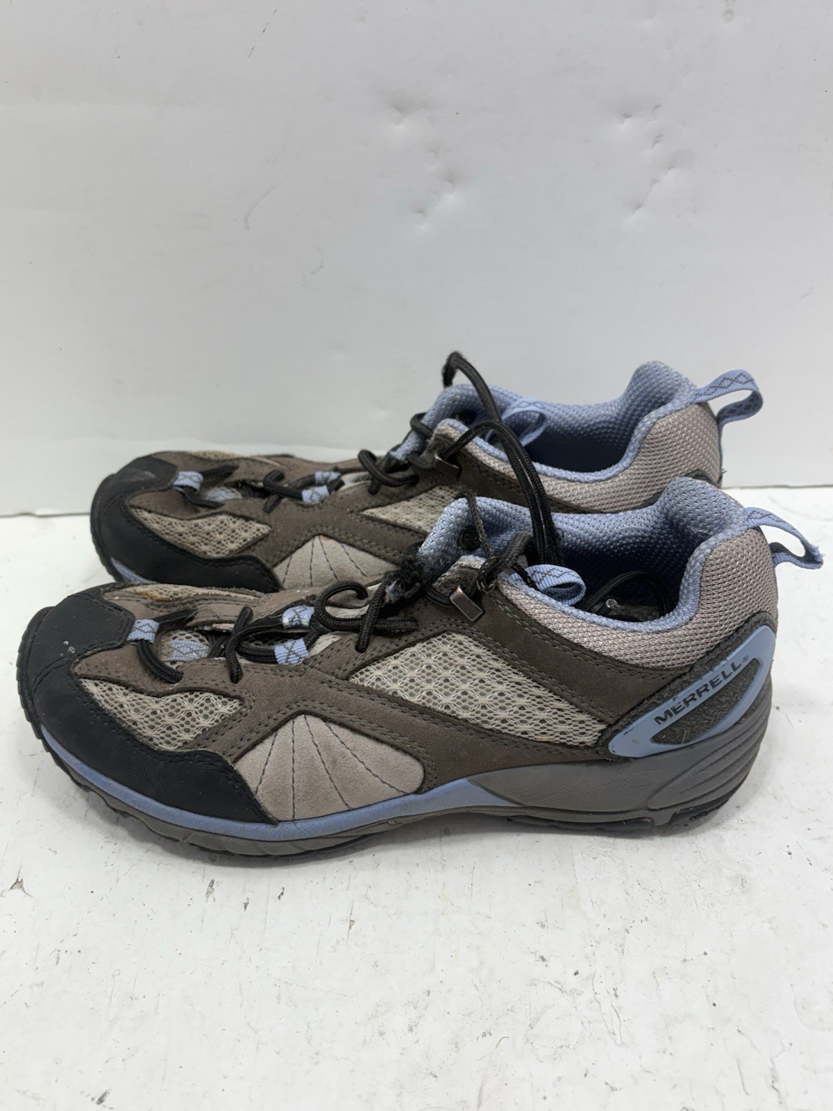 Scarpe da trekking Merrell Avian Light Vibram blu grigio da donna taglia 7 5