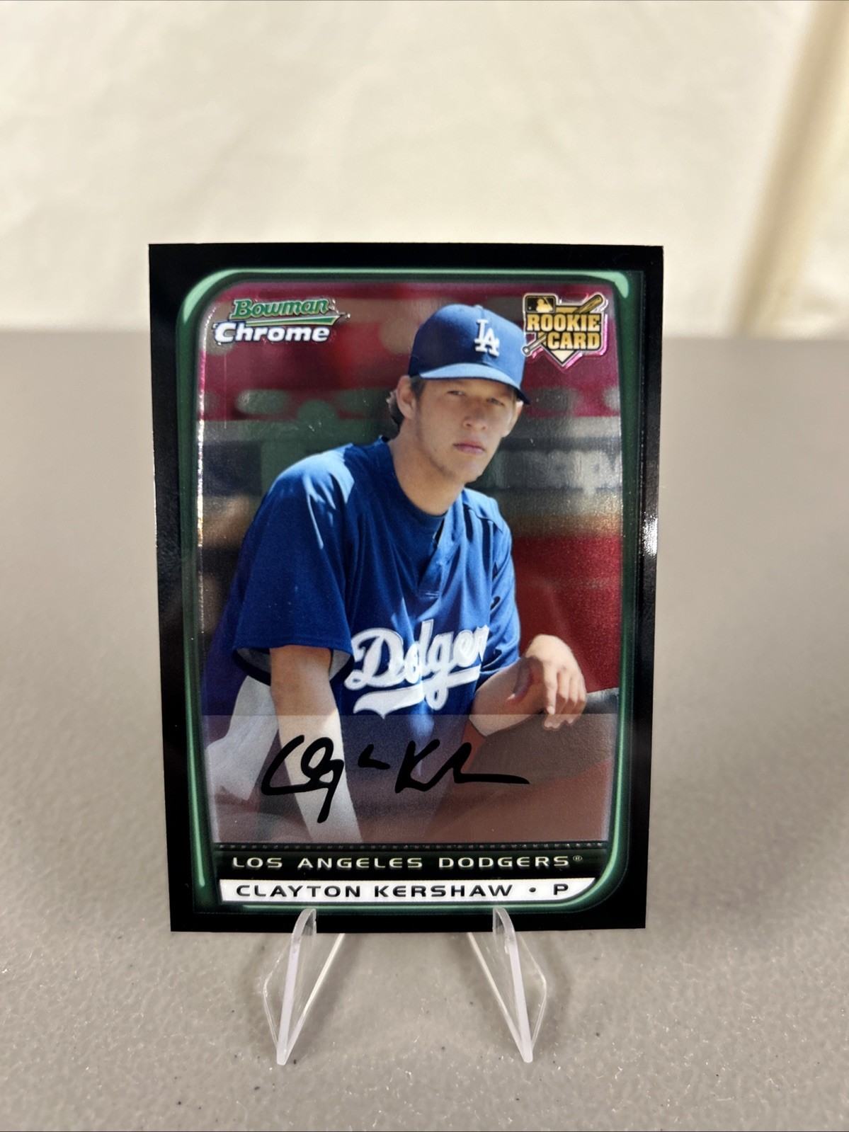 2008 Bowman Chrome Draft - CLAYTON KERSHAW - Rookie Card #BDP26 - RC Dodgers