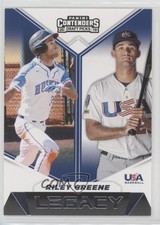 2019 Panini Contenders Draft Picks Legacy Riley Greene #9 uk2
