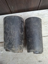 Guetrons Cuir Aviation Gendarmerie Français Annees 40