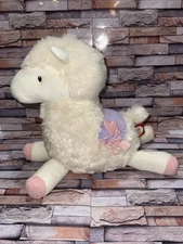 Target Giggle Scape White Pink And Lavender Llama Plush 12 Inch Stuffed Animal