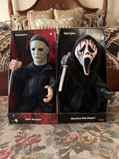 Spirit Halloween Animatronic Michael Myers y Ghostface Sidesteppers probado nuevo