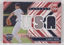 2018 Panini Elite Extra Edition USA Materials Red 18/49 Casey Mize #USAM-CM hg6