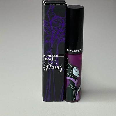 MAC x Disney Maleficent Revenge is sweet Lipglass Lip Gloss ~ BNIB  RARE