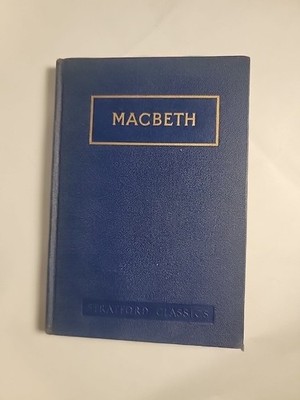 REAR! Macbeth by William Shakespeare 1928 Mary Duffy Thomason Stratford Classic 