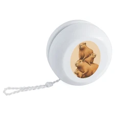 'Stacked Capybara Family' Retro Style Yo-Yo (YY00045348)
