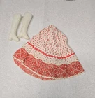 COUNTRY MUSIC # 1055 - Vintage 1971-72 Mod Barbie Outfit Skirt And Boots