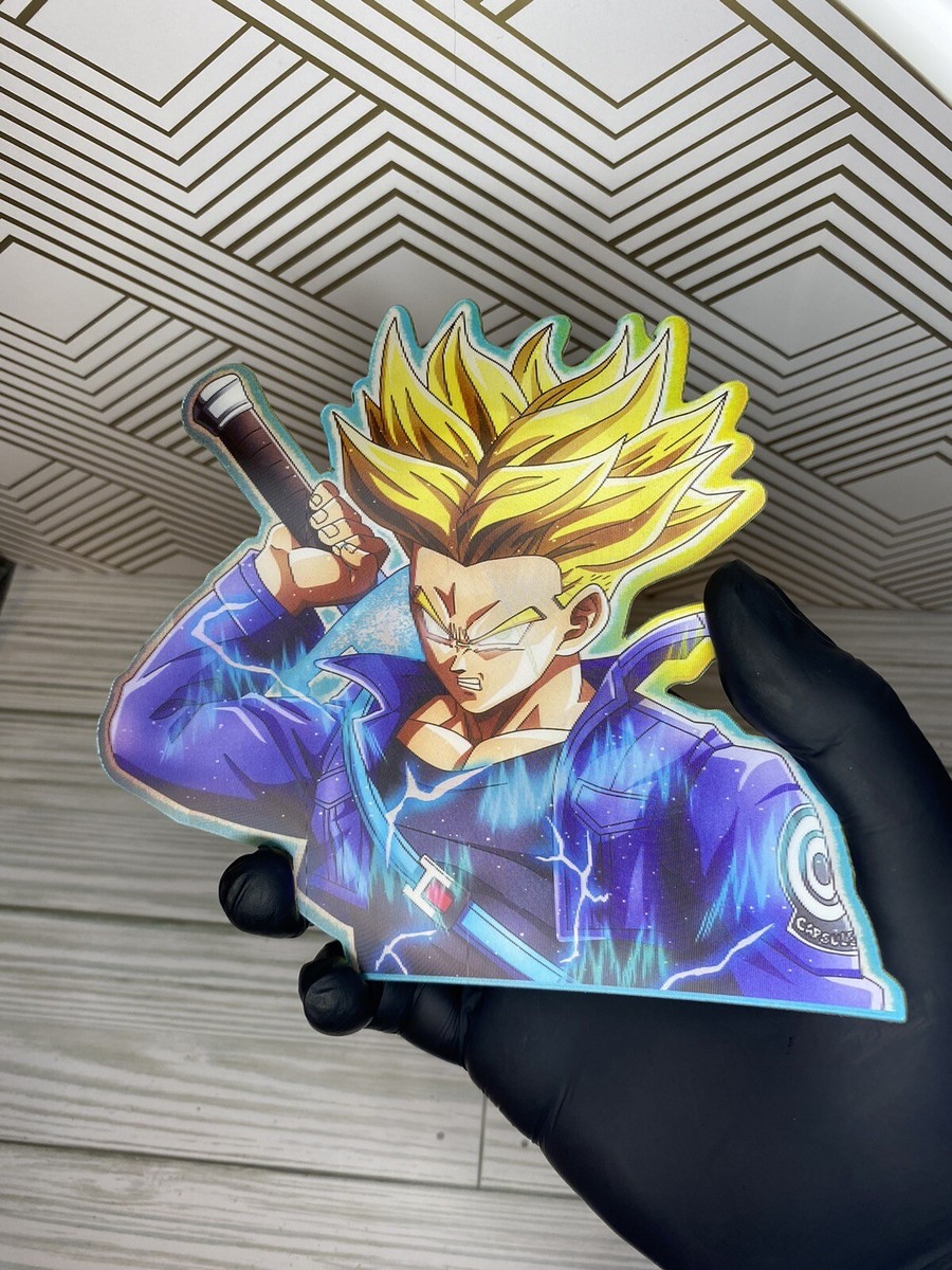 Dragonball Z Super Saiyan Rage Future Trunks 3D Lenticular Motion