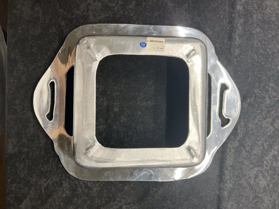 Pewter Presentations Serving Tray For 8 Inch Square Dish - Image 2 of 3