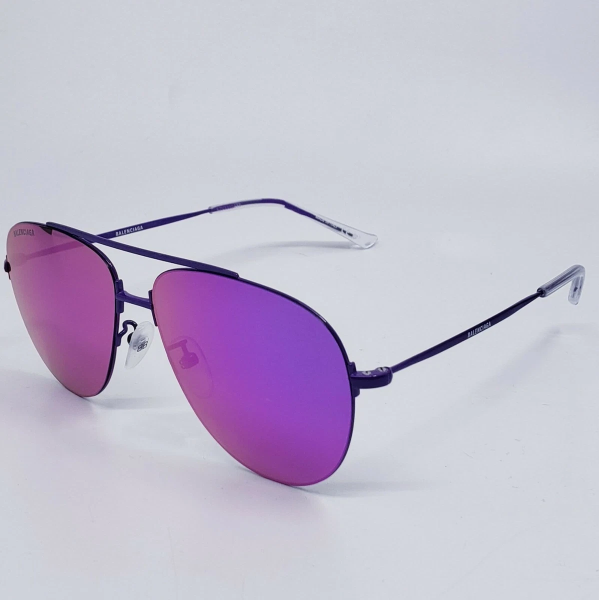 Balenciaga shop sunglasses purple
