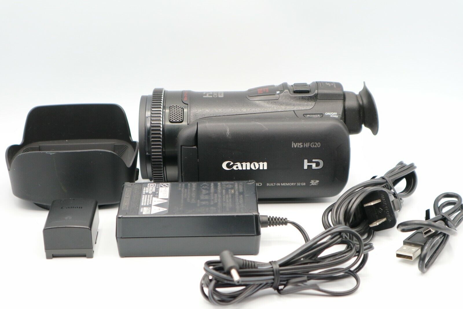 Canon Vixia HF G20 32 GB Camcorder HD Video Digital Camera Black