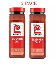 Lawry's Seasoned Salt - 40oz container (2 Pack)
