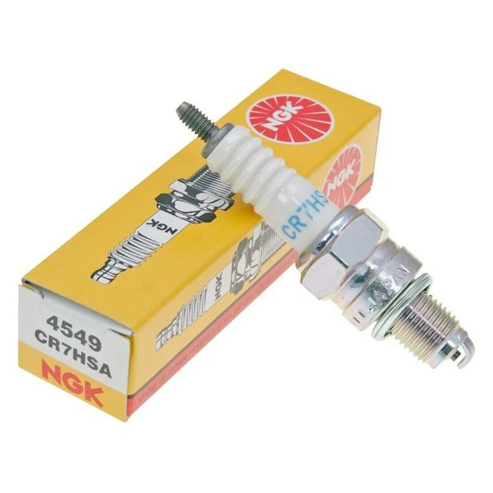NGK CR7HSA Spark Plug 4549 2 Pack Nighthawk 250 CRF 80 NSF100 XR 80 100 - Image 2 of 2