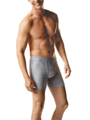 Hanes Men's Tagless Cool Dri Boxer Briefs ComfortFlex Waistband 5 Pack, Small - Picture 2 of 2