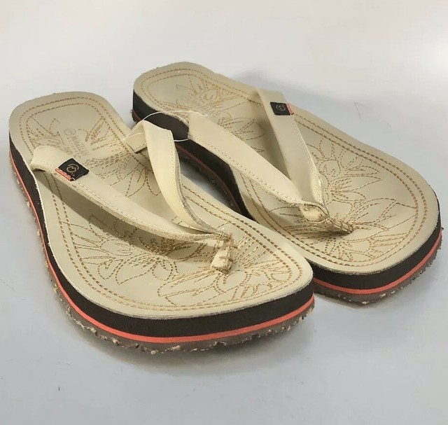 Magellan Women's Outdoor Flip Flop Sandals Size 7 Color Tan eBay