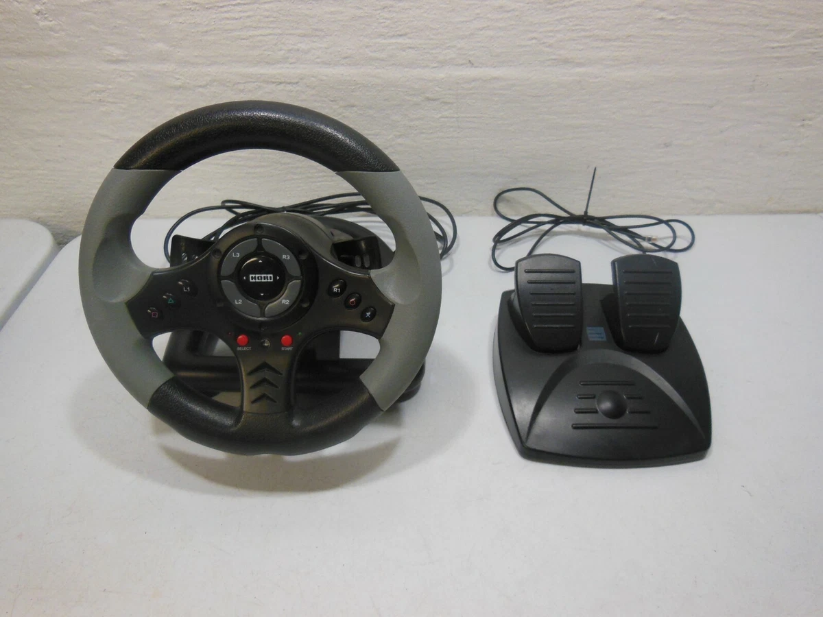 Hori Racing Wheel 3 with Foot Pedals for Playstation 3 PS3 UHP3-70 In Box