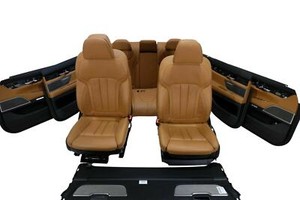 Bmw LEATHER SEATS DAKOTA COGNAC 7 7er G11 Lederausstattung Comfort Sitze Leder